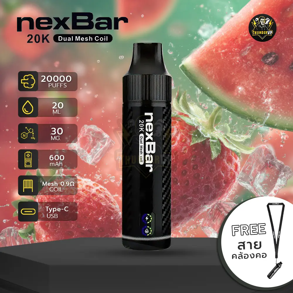NEX-BAR-20K-Strawberry-Watermelon NEX BAR 20K Strawberry Watermelon